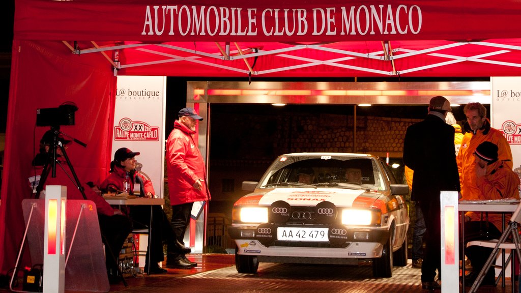 Toni Hansen, Horsens og Per Brodersen, Lem Stationsby kører over målrampen i Monaco lørdag aften, og kan gå til ro med en foreløbig 7. plads i bagagen.
(Foto: Viggo Johansen)